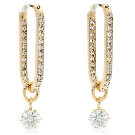 Swarovski Constella Gold-Tone Plated Drop Earrings
