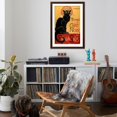 thumbnail image 4 of Art.com TournÃ©e du Chat Noir, c.1896 Art Print by ThÃ©ophile Alexandre Steinlen, Brown Frame Wall Art, 32" x 44", 4 of 5