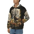 thumbnail image 3 of Naloa Enchanted Deer In Cave Men’s Hoodies, Zip up Hoodie, Sweatshirts,Hoodies for Men Sizes S-3XL-Medium, 3 of 5