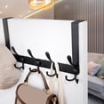 thumbnail image 4 of Stainless Steel Wall Hanging Hook - 5 Hooks Organizer, Key Holder, Wall Door Clothes Hanger Rack, Bathroom Supplies, 4 of 8