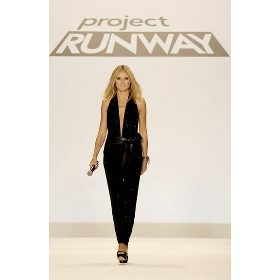 Heidi Klum In Attendance For Project Runway Fashion Show Mercedes-Benz Fashion Week At Lincoln Center New York Ny