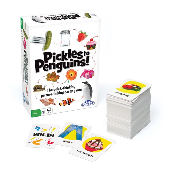 Pickles to Penguins! Party Game - For 2 or More Players Ages 8 and up by Outset