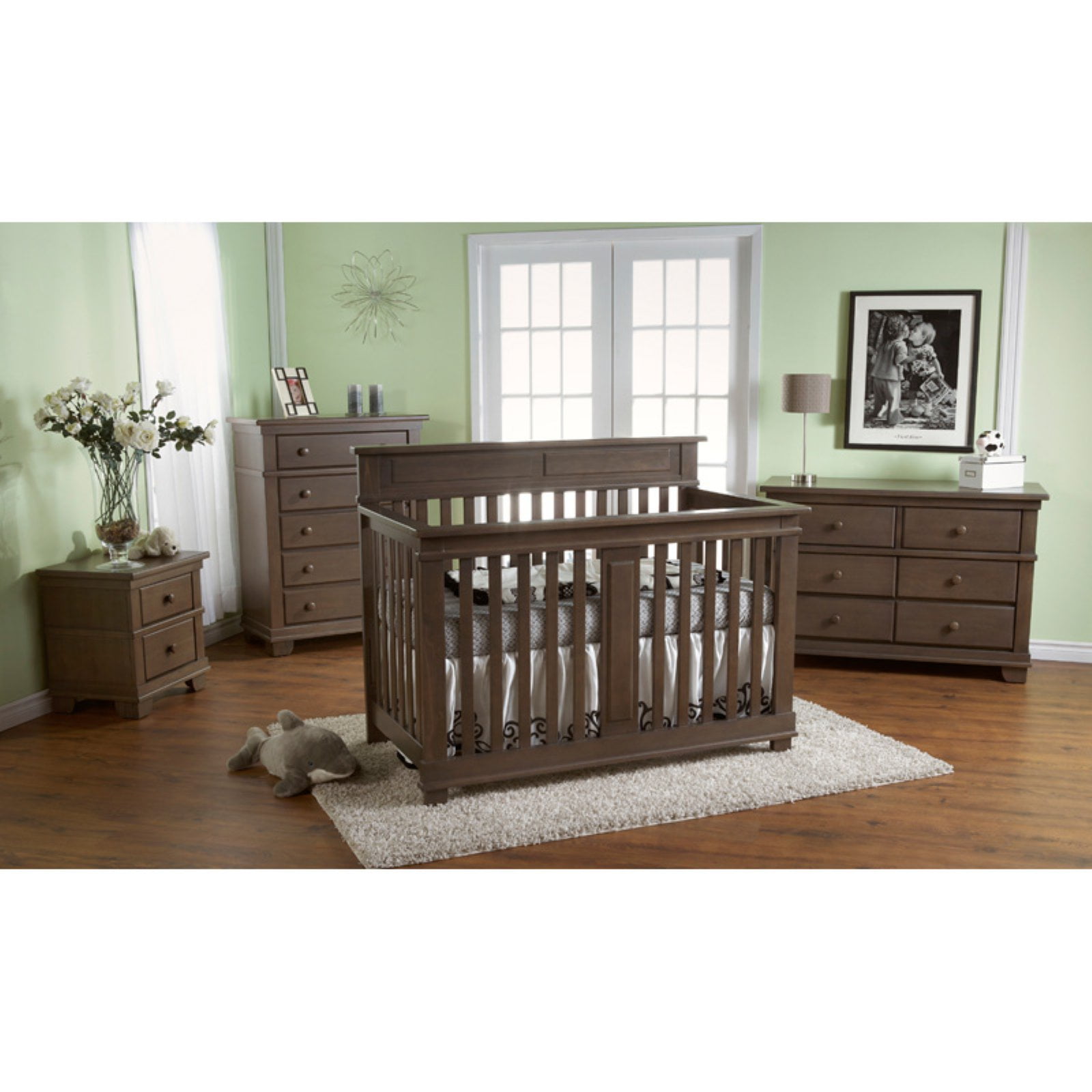 Pali Designs Torino 4 In 1 Convertible Crib Collection Walmart Com