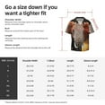 thumbnail image 7 of Xecao offers the Elephant Sunset in Kenya for Men's Casual Short-sleeved Shirt, a button-up collared shirt with a pocket, perfect for beach vacations and yacht travel in the 3X-Large size., 7 of 7