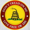 thumbnail image 3 of CafePress - Dtom Gadsden Flag (Logo) White T Shirt - Men's Classic Graphic T-Shirt, 3 of 4