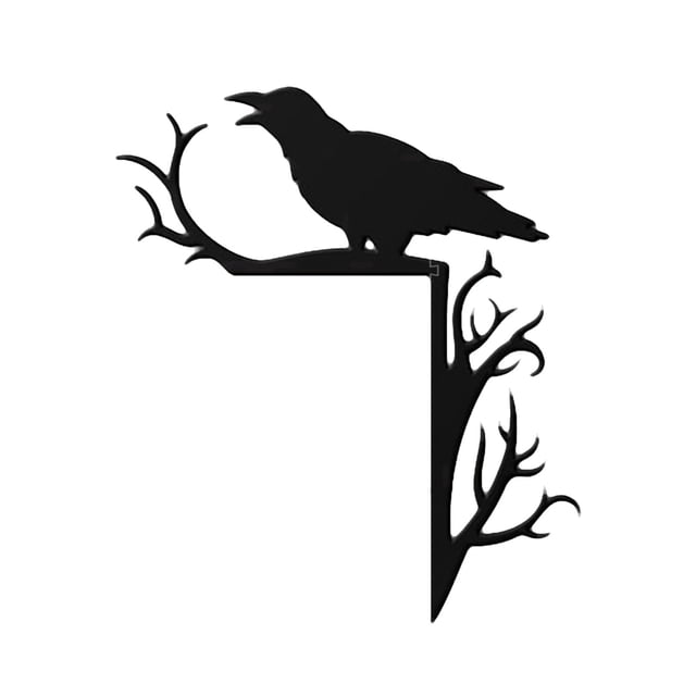 Birdeem Halloween Acrylic Door Sticker Holiday Decoration Self-Adhesive Mirror Sticker