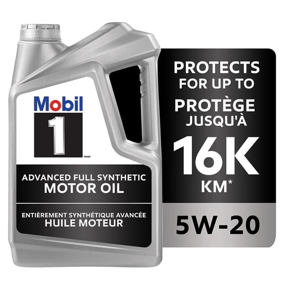 Mobil 1™ Full Synthetic Engine Oil 5W-20, 4.73 L