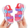 thumbnail image 4 of Hifoo Girls Sandals Open Toe Patchwork Toddlers Kids Breathable Lightweight Casual Outdoor Summer Shoes For Daily Wear School Play Breathable Child Footwear, 4 of 6