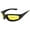 Black / Yellow, variant on Motorcycle Sunglasses - Camo Pink Frame/ Smoke Lens
