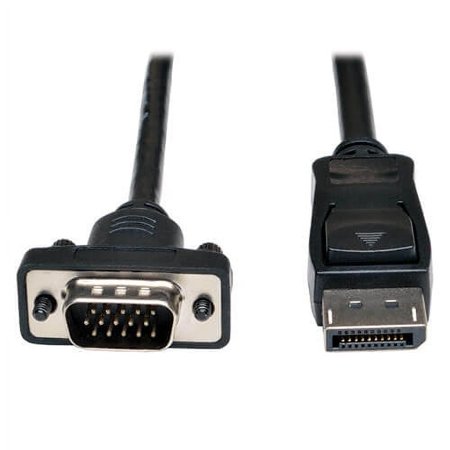 UPC: 0037332191939 | Tripp Lite DisplayPort VGA Active Adapter w Latches M/M 1080p 1920×1200 6