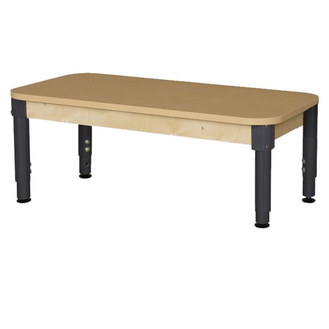 Wood Designs HPL2436A1829 18-29 in. Rectangle High Pressure Laminate Table With Adjustable Legs