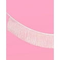 thumbnail image 5 of White Iridescent Fringe Banner - 5 Ft. | Bachelorette Party Decorations, Birthday Party Decor, Baby Shower Supplies, Photo Booth Banner Backdrop, 5 of 5