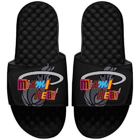 

Youth ISlide Black Miami Heat 2021/22 City Edition Jersey Slide Sandals