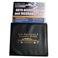 thumbnail image 5 of 6 Pc Auto Car Truck Registration Insurance Document Holder Wallet Black Case ID, 5 of 6