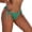 Green, variant on Women’s Crochet Knit Bikini Bottoms, Adjustable Tie Side Swim Briefs, Lined Swimwear for Beach & Vacation Blue M