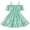 Green, variant on Ruyang Toddler Backless Smocked Dress Halter Solo A-Line Ruffles Pleated Dresses Summer Cute Casual Short Dresses for Girls