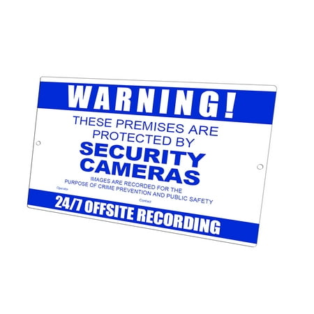 KuzmarK Yard Lawn Fence Sign - Warning Security (Best Fence For Home Security)