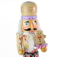 thumbnail image 4 of Ornativity Gingerbread Chef Nutcracker Figure – Multi-Colored Wooden Gingerbread Christmas Decor, 4 of 6