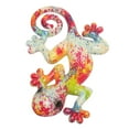 thumbnail image 5 of Gecko Wall Art Decor Buena Suerte Sabiduría Pintado a mano Colorfast 3D Lizard Art Escultura de pared para refrigeradores Cercas Porches LM9001A 3, 5 of 5