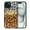 Yellow Glitter Black/White Leopard & Black/Yellow Leopard, variant on WIRESTER Shockproof Soft Rubber Cover Case for Apple iPhone 15 6.1" 2023 (NOT FIT Apple iPhone 15 Plus 6.7" 2023), Pink Glitter With Black Pink Leopard