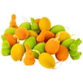 thumbnail image 2 of Pack of 24 Spring Easter Egg and Bunny Ornaments - 2.75" - Orange/Yellow/Green, 2 of 9