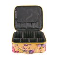 thumbnail image 4 of Makeup Travel Case Butterfly Large Capacity Cosmetic Storage Case Toiletry Tote, 4 of 10