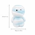 thumbnail image 2 of Mummy Bread Squishy Stress Ball Slow Motion Squeeze Fidget Toy Cute Cartoon for Kids Adults Decompression Anxiety Relief Travel Portable Party Favor Fun, 2 of 5