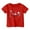 Red, variant on Girl Tops Size 7-8 Casual Short-Sleeve Round Neck Graphic Tees Breathable Lightweight Oversized Trendy T Shirts Cute Preppy Clothes,Black