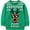 Green reindeer, variant on ATAIKU 2-7Y Kids Boys French Terry Sweatshirts Halloween Novelty Little Girl Crewneck Pullover Cotton Tops