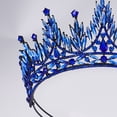 thumbnail image 5 of Eye-catching Crystal Tiaras for Women for Prom Pageant Bachelorette Party Wedding Props Bridal Jewelry, 5 of 7