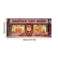 thumbnail image 3 of Christmas Garage Door Cover - Large Outdoor Banner, Holiday Backdrop Decor for Party Lawn & Home, 3 of 6