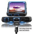 thumbnail image 6 of Mignova LG Stylo 4 case, heavy-duty shock-proof body protection rugged hybrid case with swivel belt clip and bracket for LG Stylo 4 case 2018(Blue), 6 of 7