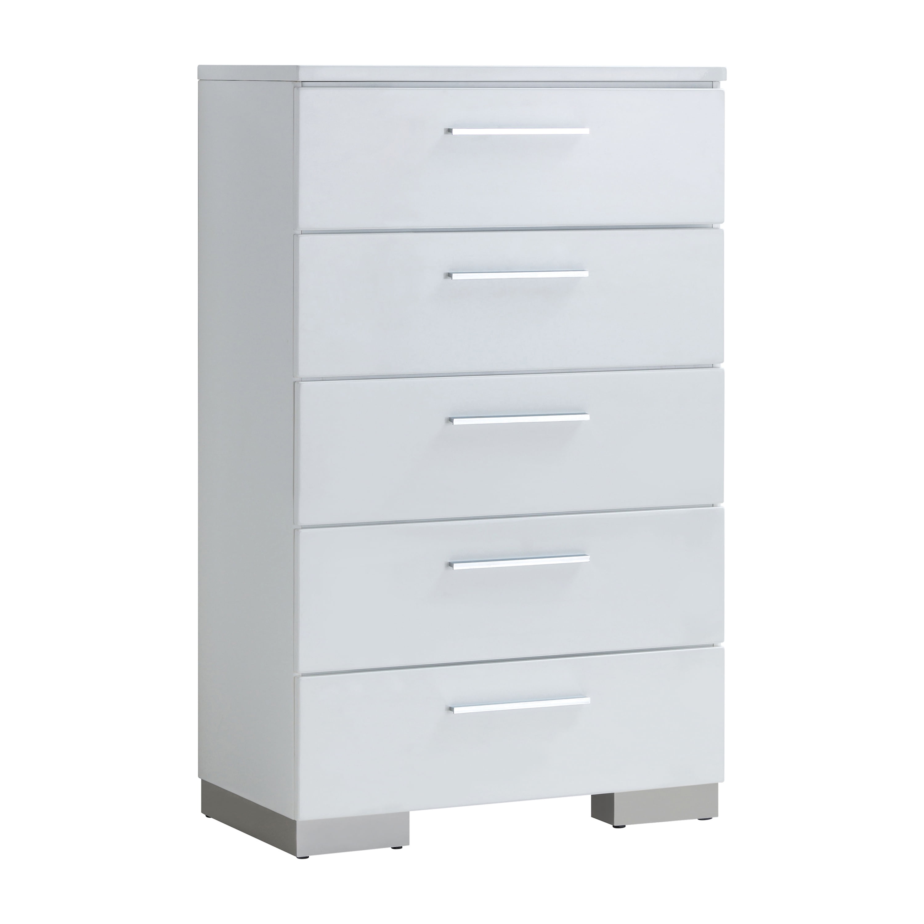 Ameriwood Home Chapel Hill Gentlemens Chest in White Accent Furniture