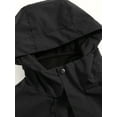 thumbnail image 4 of Youthup Men's 2-in-1 Water-Resistant Hooded Jacket Set - Breathable Fleece Lined Raincoat with Detachable Inner Layer for All-Season Outdoor, 4 of 8