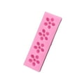 thumbnail image 1 of Wweixi Silicone 4 Grid Flower Shape Cake Mold Romantic DIY Washable Replacement Home Kitchen Fondant Chocolate Baking Mould, 1 of 6