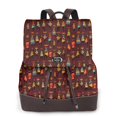 thumbnail image 1 of Balery Dancing African Women1 Mochila de Cuero para Mujeres, Gran Capacidad, Bolsa de Viaje Multifuncional, Mochila de Cuero y Bolsa de Hombro para Mujeres, 1 of 4