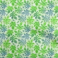 thumbnail image 1 of oneOone Cotton Poplin Light Green Fabric Tropical Watercolor Leaf Sewing Fabric By The Yard Printed Diy Clothing Sewing Supplies 42 Inch Wide, 1 of 4