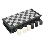 Checkers Magnetic Draughts Interactive Checkerboard Classic Hips High Impact Plastic