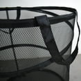 thumbnail image 4 of Panier à Linge Pliable en Maille pour la Maison (Noir), 4 of 8