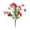 Hot Pink, variant on Artificial Fake Flowers Faux Morning Glory Floral Bouquet Durable Green Foliage Long Lasting Hanging Decorative Greenery for Indoor Outdoor Garden Porch Window Table Wedding Party