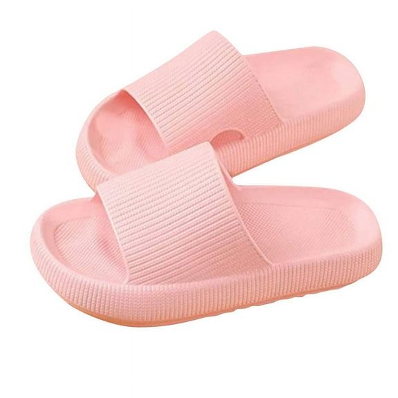Slippers for Women and Men Shower Quick Drying Bathroom Sandals Open Toe Soft Cushioned Extra Thick Non-Slip Massage Pool Gym House Slipper for Indoor & Outdoor