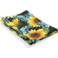 thumbnail image 6 of Coolnut Sunflower and Butterfly Tapestry Aesthetic Tapestry Wall Hanging 60" x 40" Inches Home Decor Gifts, 6 of 6