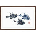 thumbnail image 3 of "Small Trigger Fish" Framed Painting Print, 3 of 5