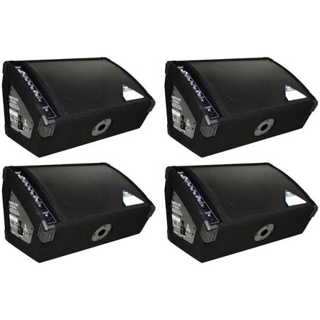 4 Behringer F1220a 12 Active Powered Floor Monitor Speakers 500