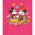 thumbnail image 2 of Disney - Mickey Minnie Leaf Pile - Men's Crew Fleece Sweatshirt, 2 of 4