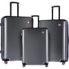 Travelers Club Luggage Beijing 3pc Expandable Hardside Spinner Luggage