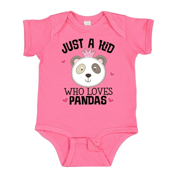 Inktastic Cute Panda Gift for Girls Girls Baby Bodysuit