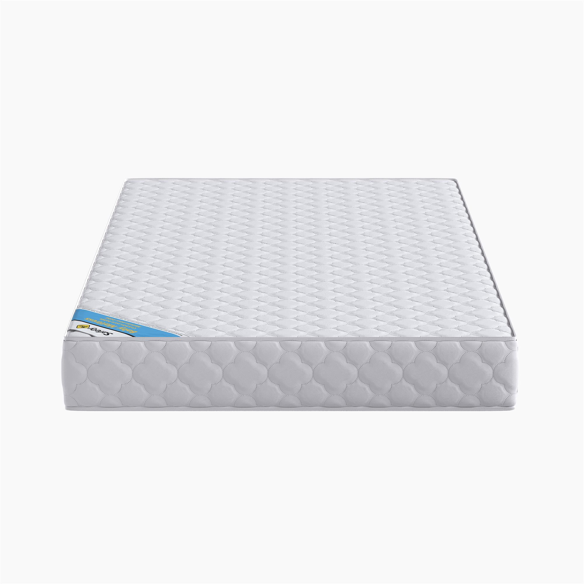 Safety 1st Grow with Me 5 Dual Sided 2 in 1 Antimicrobial Crib Toddler Mattress White Cloud Walmart