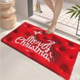 thumbnail image 5 of Harliver Christmas Door Mat, Non-Slip 3D Santa Claus Visual Expansion Welcome Mat, Machine Washable Rug Entrance Door Mat Tradition Xmas Decor for Home, Bathroom, Kitchen, 15x23 in, 5 of 6