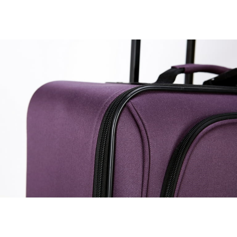 Protege 5-Piece Softside Luggage Set, Purple
